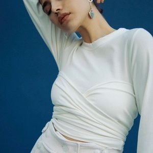 The Line by K “Wayne” Wrap Tee